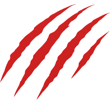 Adesivo per auto esterno graffio rosso - TenStickers