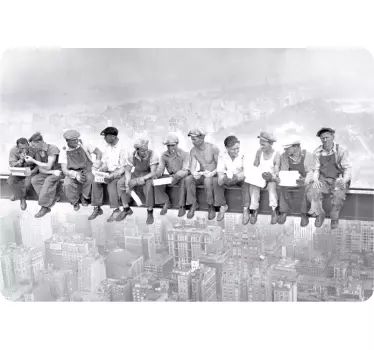 Adesivo per pc Rockefeller center - TenStickers