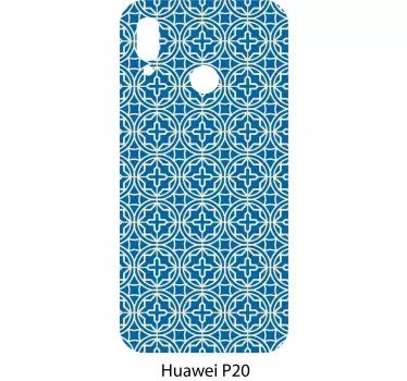 Adesivo Huawei copertina con stampa geometrica - TenStickers
