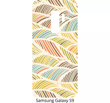 Adesivo per cellulare linee colorate - TenStickers
