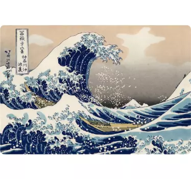 Adesivo per pc touchpad onda kanagawa - TenStickers