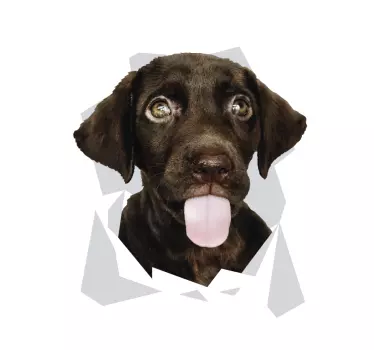 Adesivo 3d che esce dalla parete - TenStickers