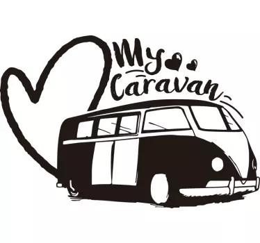 Adesivo camper my caravan - TenStickers
