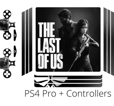 Skin Ps4 horror The Last of Us - TenStickers