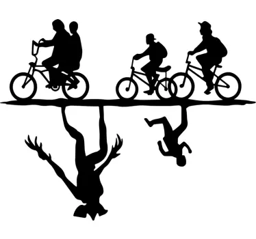 Adesivo per pc Stranger Things - TenStickers