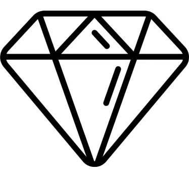 Adesivo per auto diamante - TenStickers