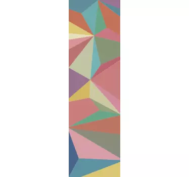 Adesivo geometrico variazioni di pattern - TenStickers