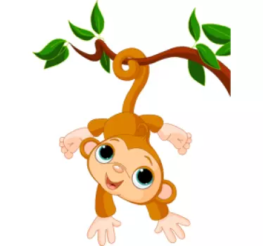 Skin adesiva scimmietta portatile - TenStickers