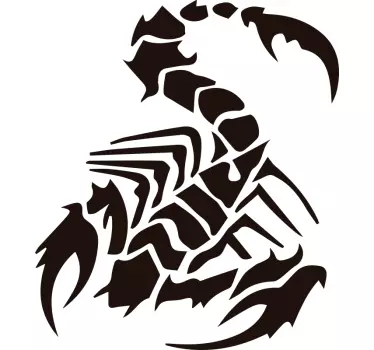 Adesivo per auto scorpione - TenStickers