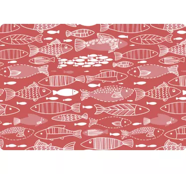 Adesivo per pc molti pesci sott'acqua - TenStickers