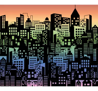 Adesivo per mobile Armadio multicolore - TenStickers