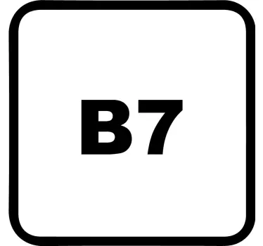 Adesivo per auto codice b7 - TenStickers