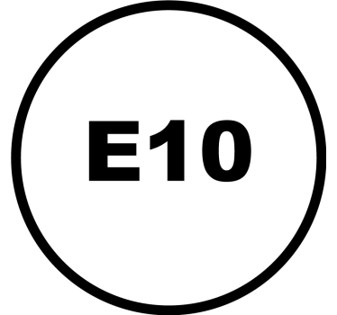 Adesivo per auto informazioni carburante e10 - TenStickers