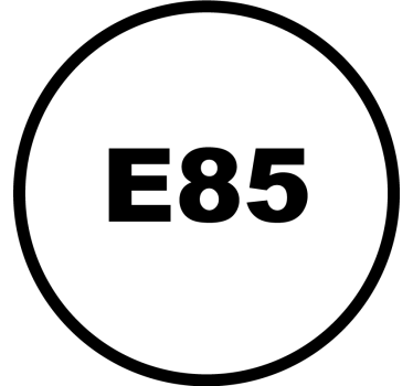 Adesivo per auto variante e85 - TenStickers