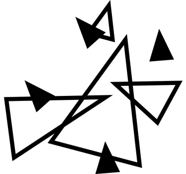Adesivo forme Figure geometriche astratte - TenStickers