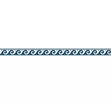 Greca adesiva per pareti Stile greco - TenStickers