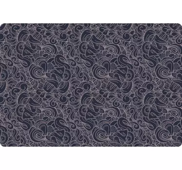 Adesivo pc Paisley ornamentale astratta - TenStickers