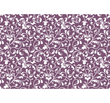 Adesivo pc Foglia ornamentale paisley - TenStickers