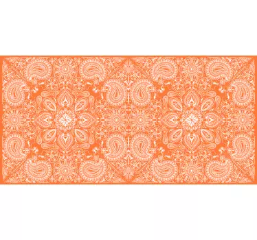 Carta adesiva per mobili paisley - TenStickers