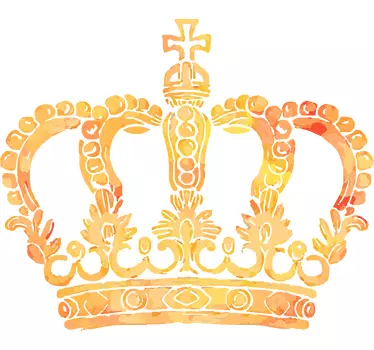 Sticker decorativo corona 2 - TenStickers