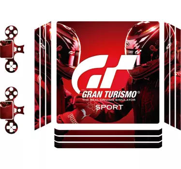 Adesivo ps4 arte per simulatore di guida - TenStickers