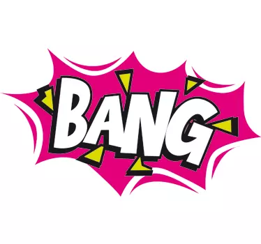 Skin adesiva pc bang comic - TenStickers
