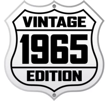 Adesivo per moto Classico retrò vintage - TenStickers