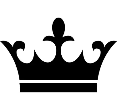 Sticker decorativo corona reale - TenStickers