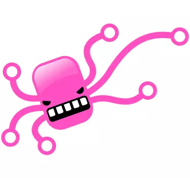Skin adesiva pc piovra minacciosa - TenStickers