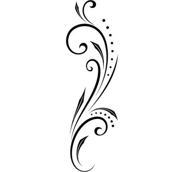 Sticker decorativo espressione linee - TenStickers