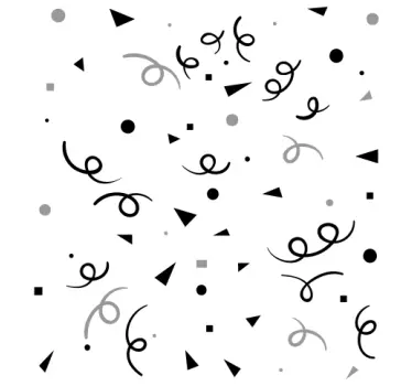 Adesivo geometrico design a motivi astratti - TenStickers