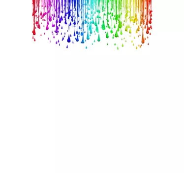 Adesivo lavagna cancellabile pittura fresca - TenStickers