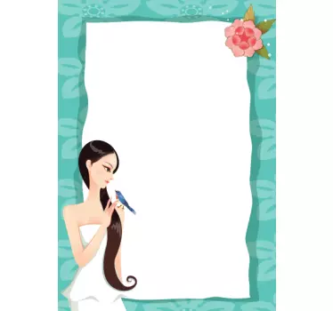 Adesivo lavagna cancellabile benessere - TenStickers