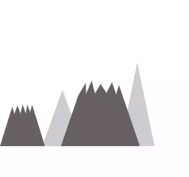 Adesivo murale bambini scena montana - TenStickers