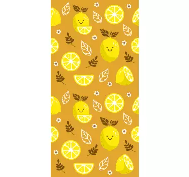 Adesivo samsung stampa limone allegra - TenStickers