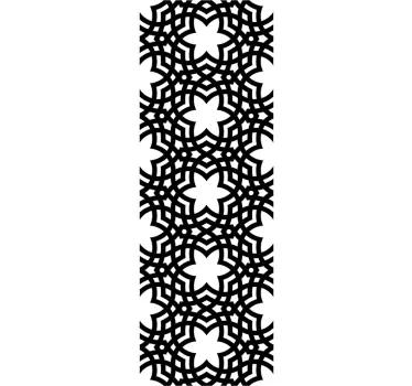 Sticker decorativo texture saracena - TenStickers