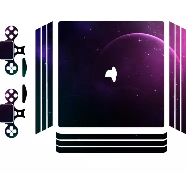 Adesivo ps4 skin per controller galattico - TenStickers