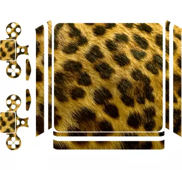 Adesivo ps4 stampa leopardo gaming - TenStickers