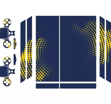 Adesivo ps4 copertura console a pois - TenStickers