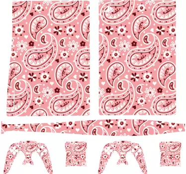 Adesivo ps4 stile paisley - TenStickers