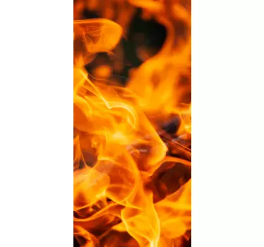 Adesivo huawei fiamme e calore - TenStickers