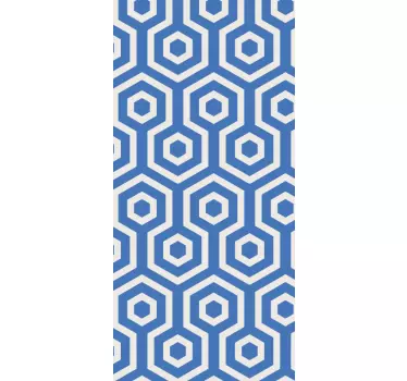 Adesivo huawei struttura esagonale - TenStickers