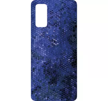 Adesivo samsung motivo blu testurizzato - TenStickers