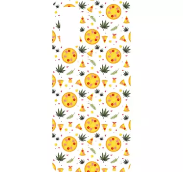 Adesivo samsung delizia di pizza filante - TenStickers