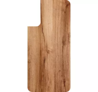 Adesivo samsung finitura in legno naturale - TenStickers