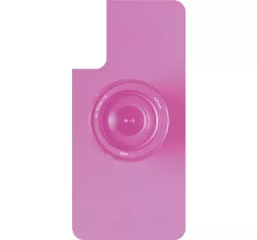 Adesivo samsung obiettivo rosa - TenStickers