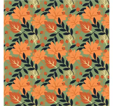 Carta adesiva per mobili stampa botanica - TenStickers