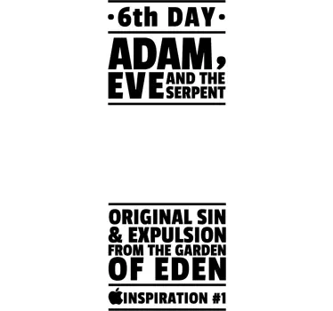 Skin adesiva per iPad peccato originale - TenStickers