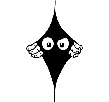 Adesivo per auto creazione di personaggi fantasiosi - TenStickers