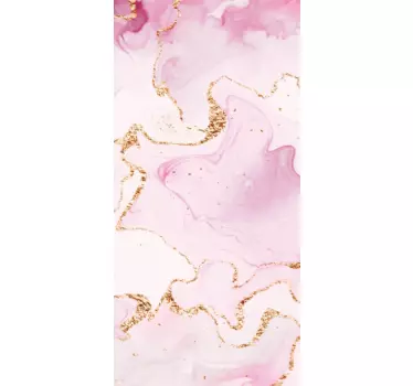 Adesivo samsung design marmo rosa - TenStickers